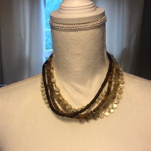 Silpada 5 chain beads Necklace